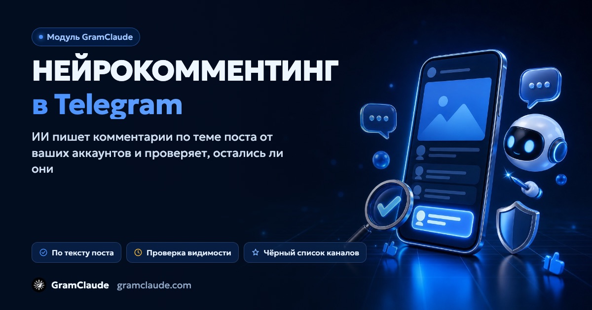 Нейрокомментинг в Telegram: ИИ-комментарии под постами каналов